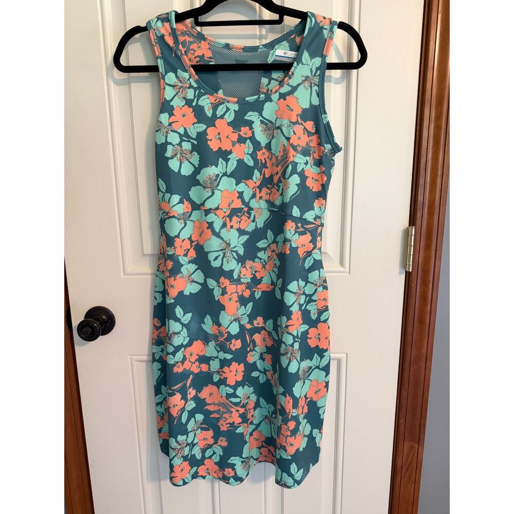 Columbia Green Floral Dress size M